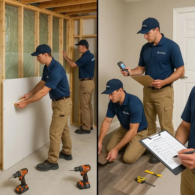 Repairs and Reconstruction process in Ogle County, IL